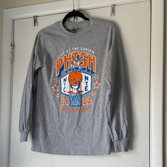 Phish Long Sleeve Tee - Madison Square Garden New Years Eve msg 2021 2022 knicks - Picture 1 of 8